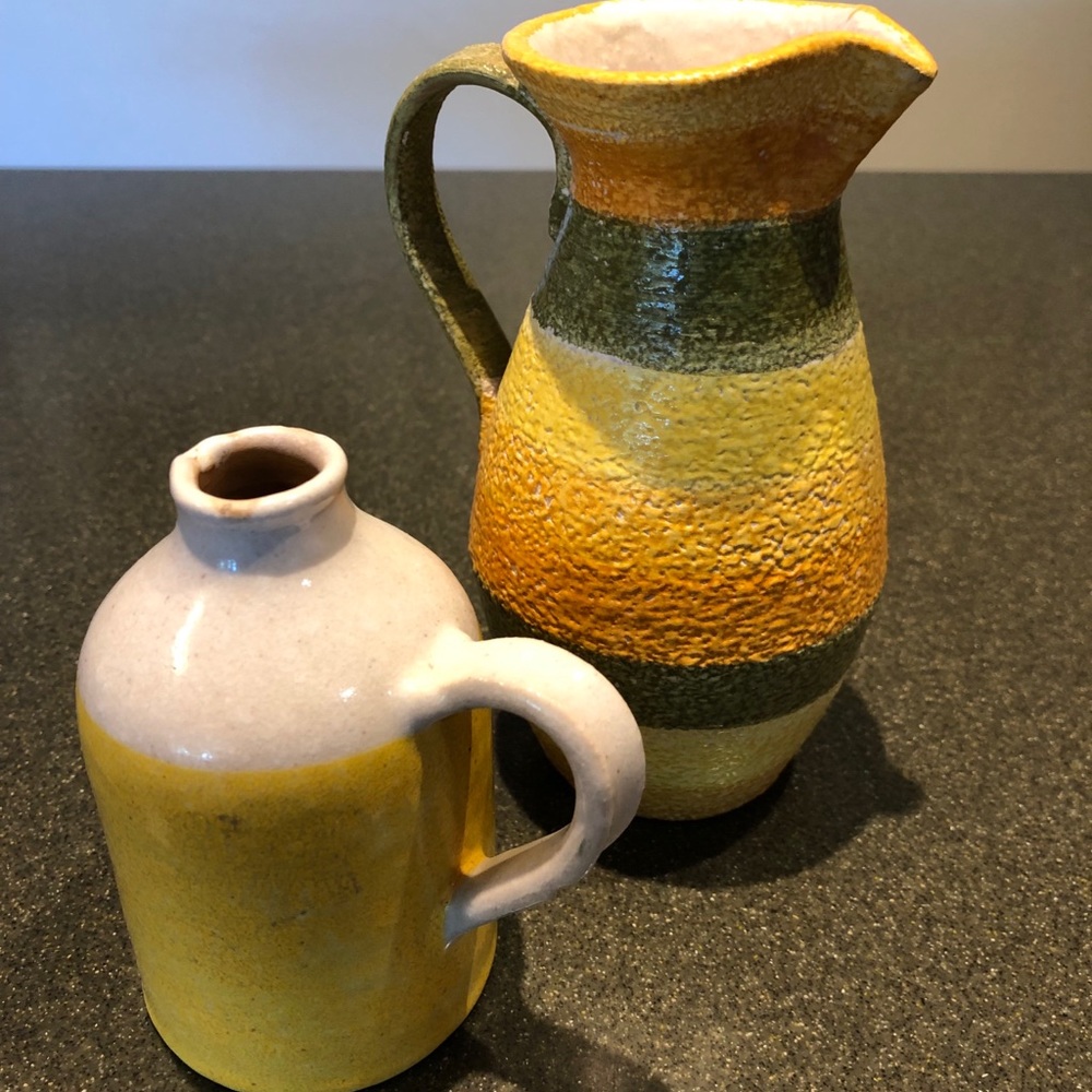 Handmade Italian water crocks